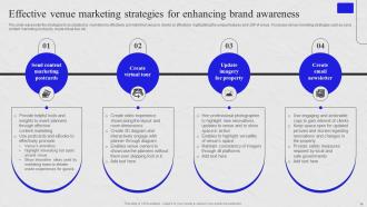 Venue Marketing Comprehensive Guide To Online Promotion Strategy CD Multipurpose Unique