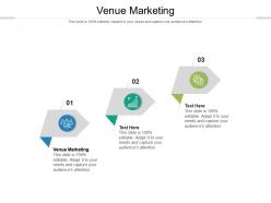 Venue marketing ppt powerpoint presentation icon infographic template cpb