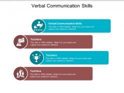 Verbal communication skills ppt powerpoint presentation rules cpb