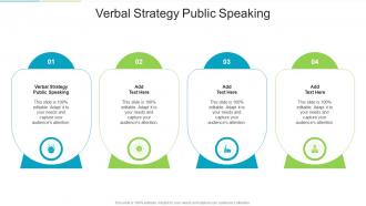 Verbal Strategy Public Speaking In Powerpoint And Google Slides Cpb