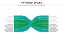 Verification security ppt powerpoint presentation pictures backgrounds cpb