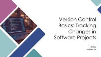 Version Control Basics Tracking Changes In Software Projects PPT Structure AT