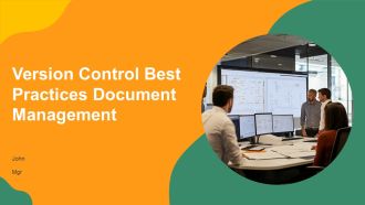 Version Control Best Practices Document Management PPT Presentation AT