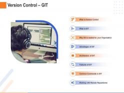Version control git remote repositories ppt powerpoint presentation ideas