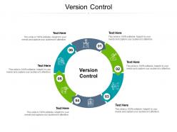 Version control ppt powerpoint presentation model ideas cpb