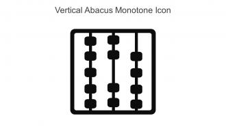 Vertical Abacus Monotone Icon In Powerpoint Pptx Png And Editable Eps Format