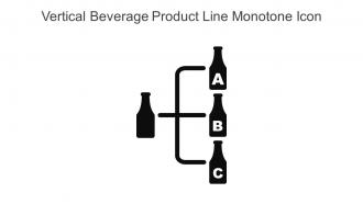 Vertical Beverage Product Line Monotone Icon Icon In Powerpoint Pptx Png And Editable Eps Format