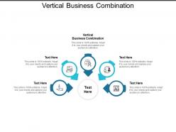 Vertical business combination ppt powerpoint presentation visual aids icon cpb