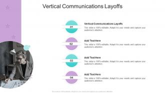 Vertical Communications Layoffs In Powerpoint And Google Slides Cpb