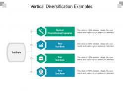 Vertical diversification examples ppt powerpoint presentation layouts grid cpb