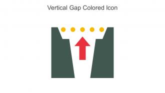 Vertical Gap Colored Icon In Powerpoint Pptx Png And Editable Eps Format