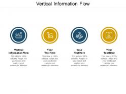 Vertical information flow ppt powerpoint presentation icon example topics cpb