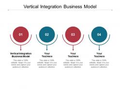 Vertical integration business model ppt powerpoint presentation portfolio graphics cpb