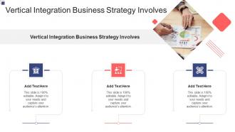Vertical Integration Business Strategy Involves In Powerpoint And Google Slides Cpb