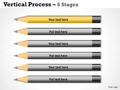 Vertical process 6 stages templates 42