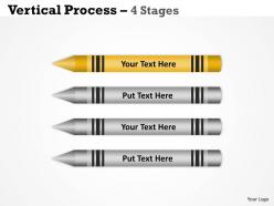 Vertical process four stages diagram 37