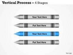 Vertical process four stages diagram 37