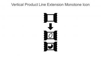 Vertical Product Line Extension Monotone Icon Icon In Powerpoint Pptx Png And Editable Eps Format