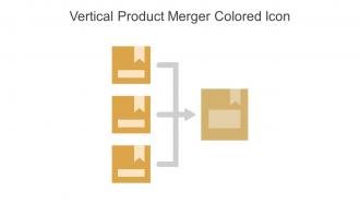 Vertical Product Merger Colored Icon In Powerpoint Pptx Png And Editable Eps Format