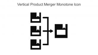 Vertical Product Merger Monotone Icon In Powerpoint Pptx Png And Editable Eps Format