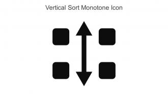 Vertical Sort Monotone Icon In Powerpoint Pptx Png And Editable Eps Format
