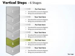 Vertical steps templates 46
