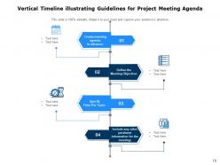 Vertical timeline business analytics project scoping through quarterly