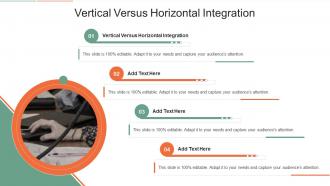 Vertical Versus Horizontal Integration In Powerpoint And Google Slides Cpb