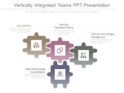 Vertically Integrated Teams Ppt Presentation