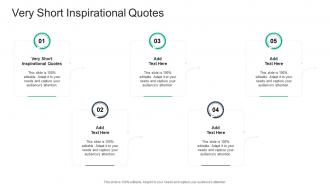Very Short Inspirational Quotes In Powerpoint And Google Slides Cpb