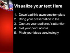 Veteran americana powerpoint templates and powerpoint backgrounds 0311