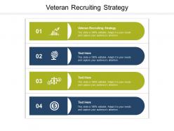 Veteran recruiting strategy ppt powerpoint presentation inspiration graphics cpb