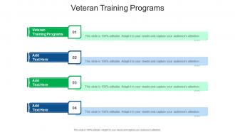 Veteran Training Programs In Powerpoint And Google Slides Cpb
