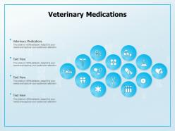 Veterinary medications ppt powerpoint presentation outline slides