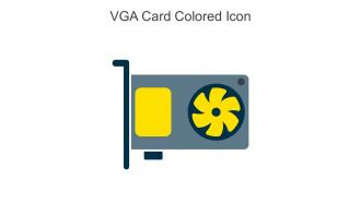 VGA Card Colored Icon In Powerpoint Pptx Png And Editable Eps Format