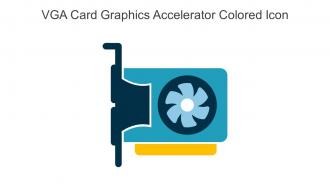 VGA Card Graphics Accelerator Colored Icon In Powerpoint Pptx Png And Editable Eps Format