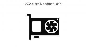 VGA Card Monotone Icon In Powerpoint Pptx Png And Editable Eps Format