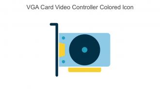 VGA Card Video Controller Colored Icon In Powerpoint Pptx Png And Editable Eps Format