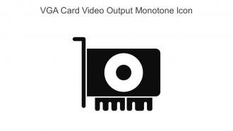 VGA Card Video Output Monotone Icon In Powerpoint Pptx Png And Editable Eps Format