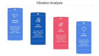 Vibration Analysis Ppt Powerpoint Presentation Icon Demonstration Cpb