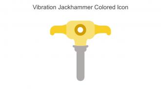 Vibration Jackhammer Colored Icon In Powerpoint Pptx Png And Editable Eps Format