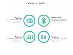 Vicious cycle ppt powerpoint presentation gallery graphics pictures cpb