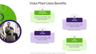 Vicks Plant Uses Benefits In Powerpoint And Google Slides Cpb