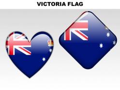 Victoria country powerpoint flags
