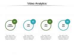 Video analytics ppt powerpoint presentation slides layout ideas cpb