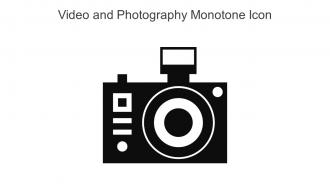 Video And Photography Monotone Icon In Powerpoint Pptx Png And Editable Eps Format