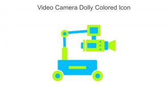 Video Camera Dolly Colored Icon In Powerpoint Pptx Png And Editable Eps Format