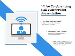 Video conferencing call