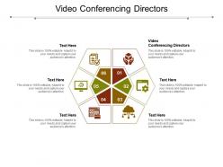 Video conferencing directors ppt powerpoint presentation styles layouts cpb