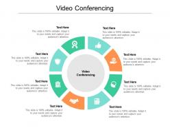 Video conferencing ppt powerpoint presentation styles images cpb